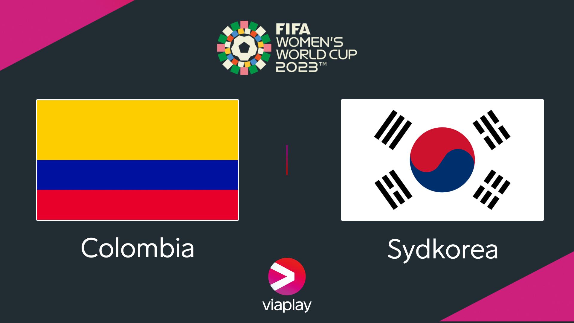 Colombia vs. South Korea English