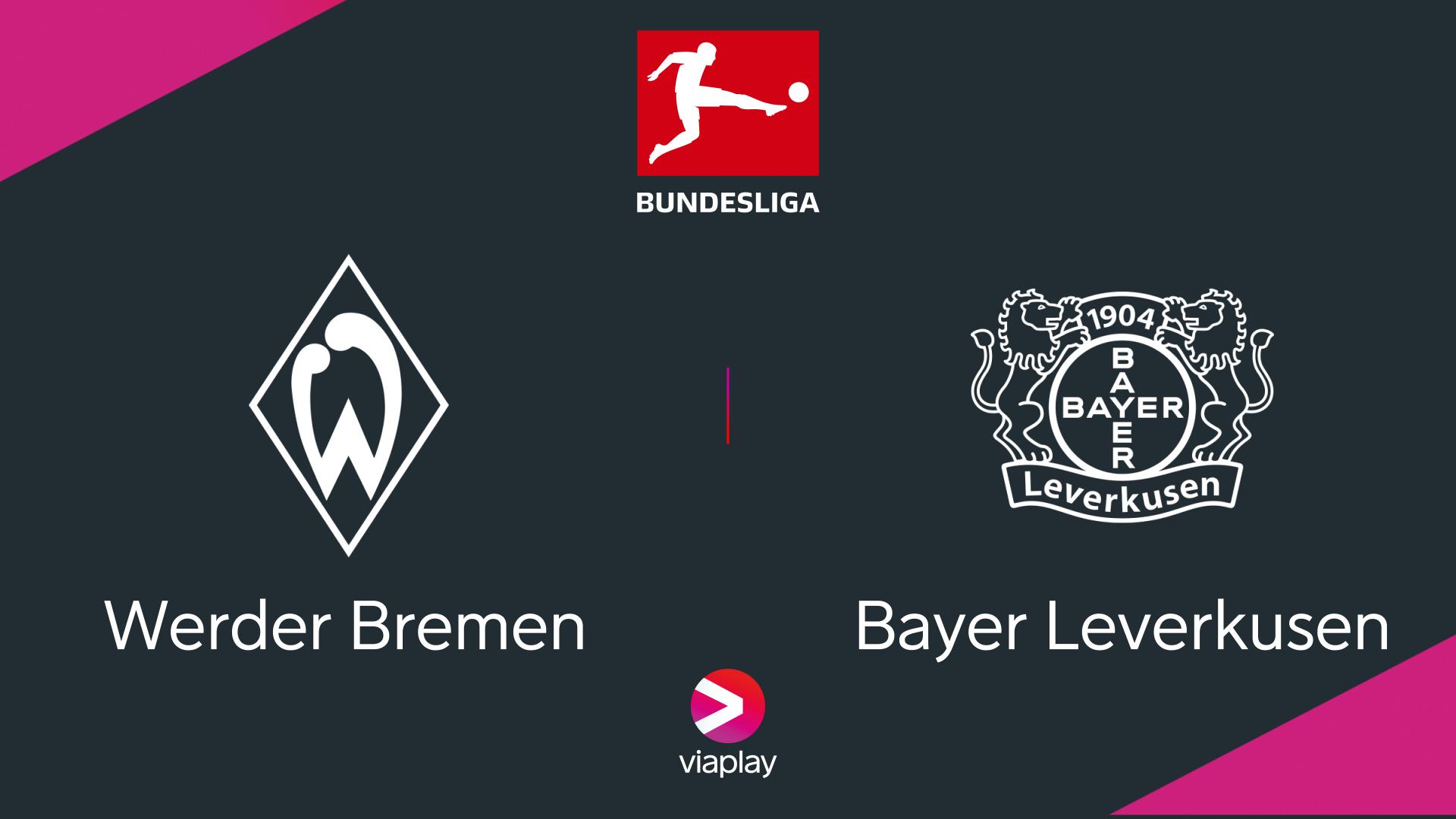 Sv Werder Bremen Vs Bayer 04 Leverkusen Ned 